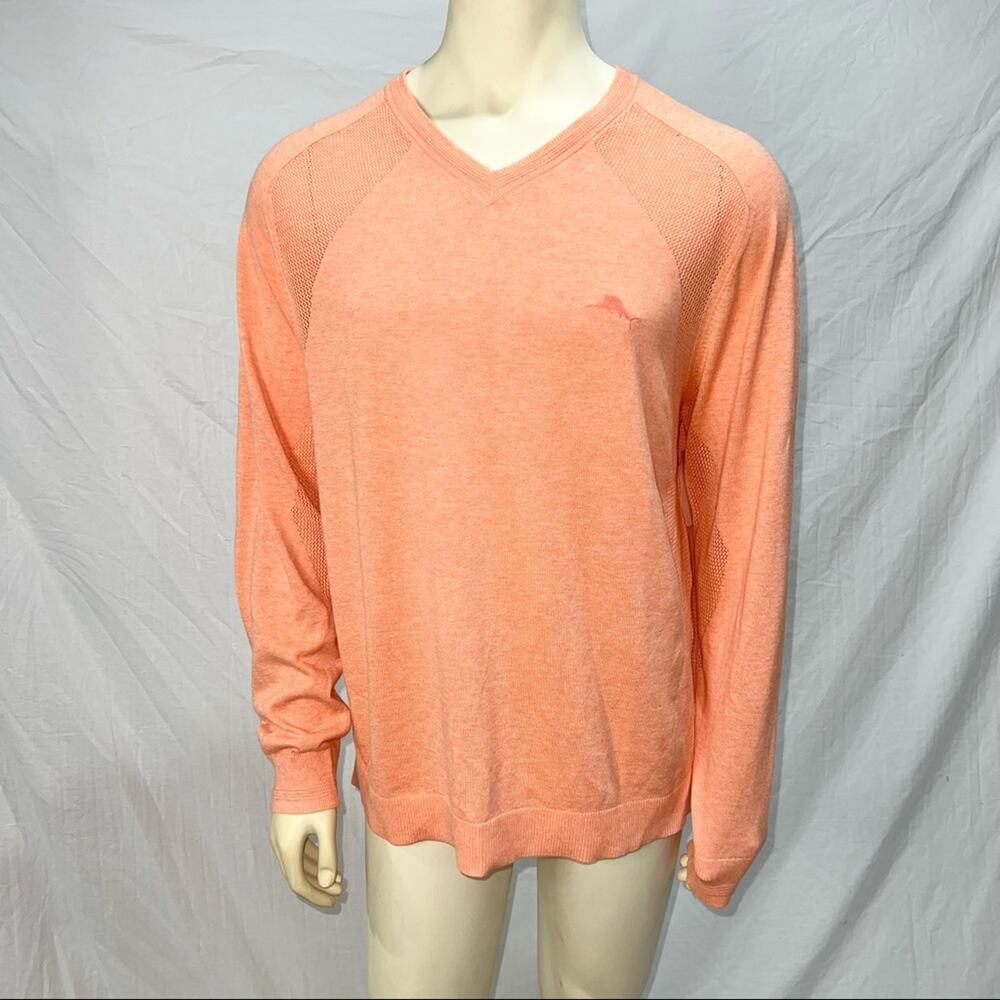 Tommy Bahama Cool Tide Islandzone V-neck Sweater(small imperfection)